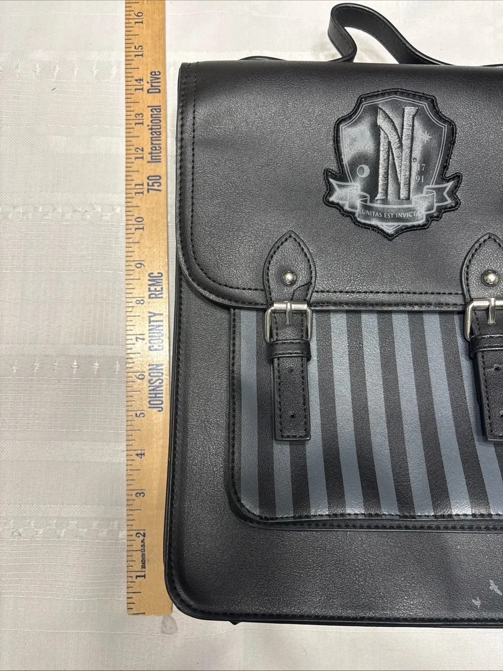 Wednesday Addams Nevermore Academy Blackfront Hot topic  Backpack Bag